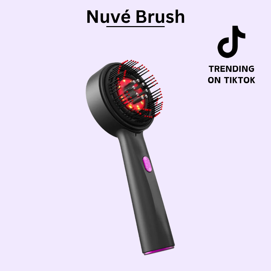 The Nuvé™ Hair Growth & Scalp Massager Brush